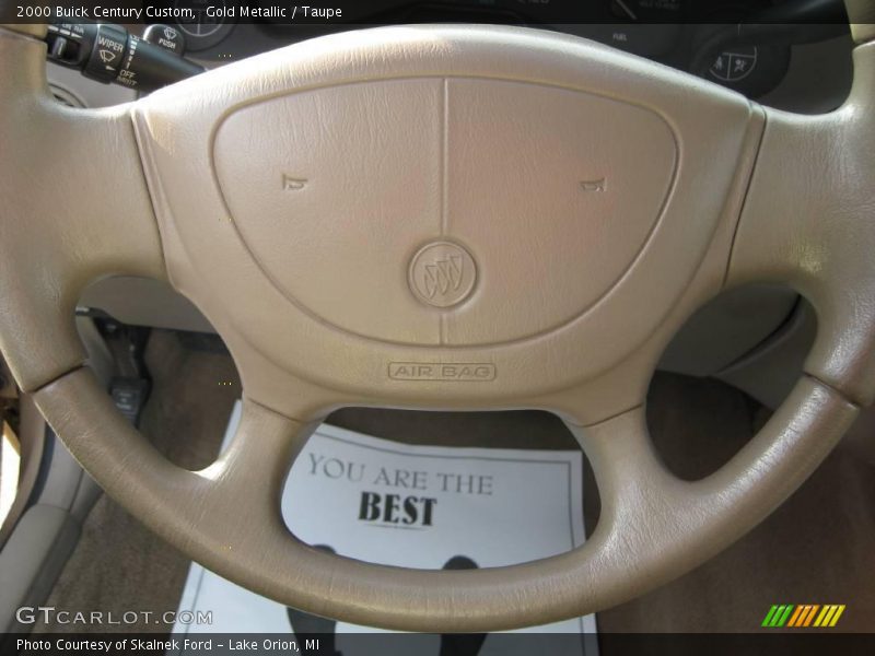 Gold Metallic / Taupe 2000 Buick Century Custom