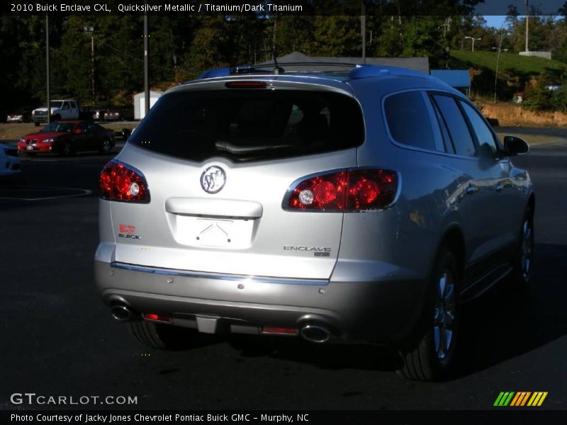 Quicksilver Metallic / Titanium/Dark Titanium 2010 Buick Enclave CXL