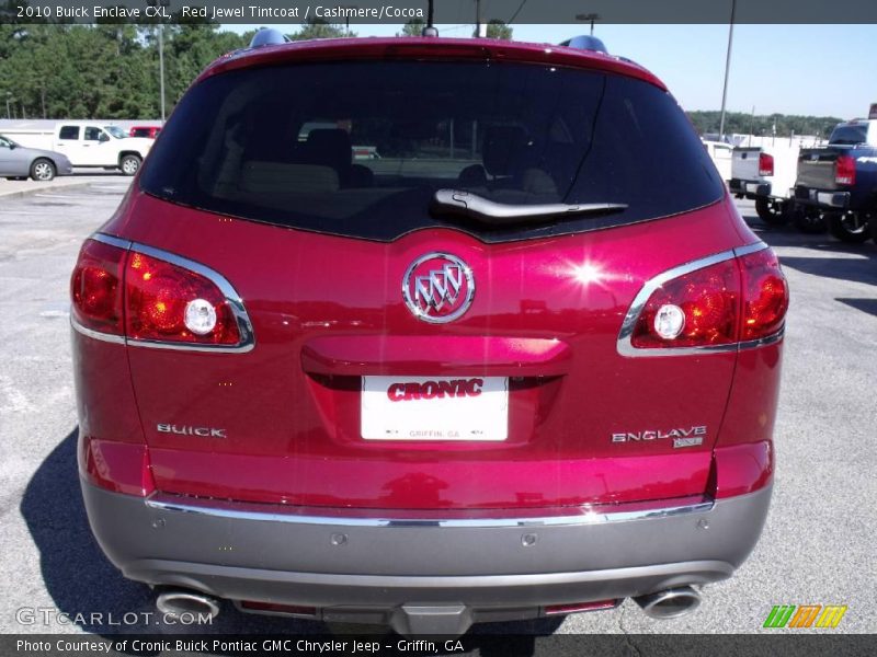 Red Jewel Tintcoat / Cashmere/Cocoa 2010 Buick Enclave CXL