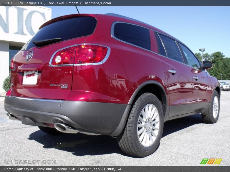 Red Jewel Tintcoat / Cashmere/Cocoa 2010 Buick Enclave CXL
