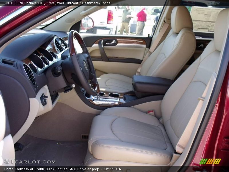 Red Jewel Tintcoat / Cashmere/Cocoa 2010 Buick Enclave CXL
