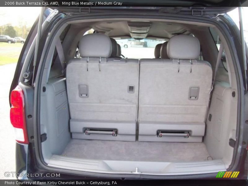 Ming Blue Metallic / Medium Gray 2006 Buick Terraza CXL AWD
