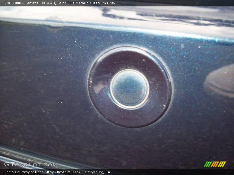 Ming Blue Metallic / Medium Gray 2006 Buick Terraza CXL AWD