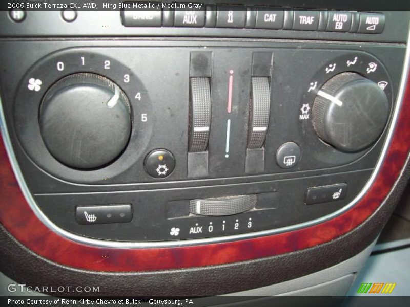 Ming Blue Metallic / Medium Gray 2006 Buick Terraza CXL AWD