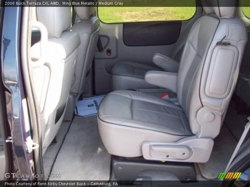 Ming Blue Metallic / Medium Gray 2006 Buick Terraza CXL AWD