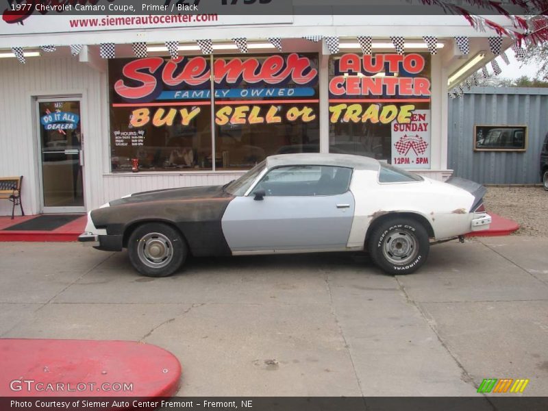 Primer / Black 1977 Chevrolet Camaro Coupe