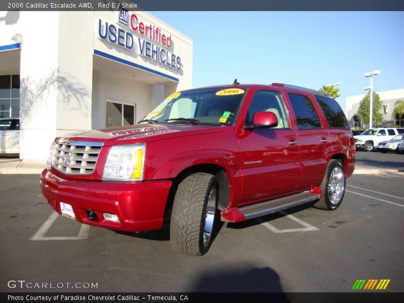 Red E / Shale 2006 Cadillac Escalade AWD
