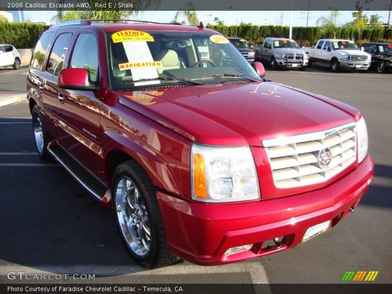 Red E / Shale 2006 Cadillac Escalade AWD