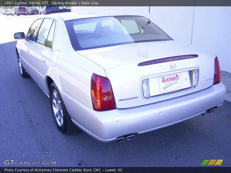 Sterling Metallic / Dark Gray 2002 Cadillac DeVille DTS