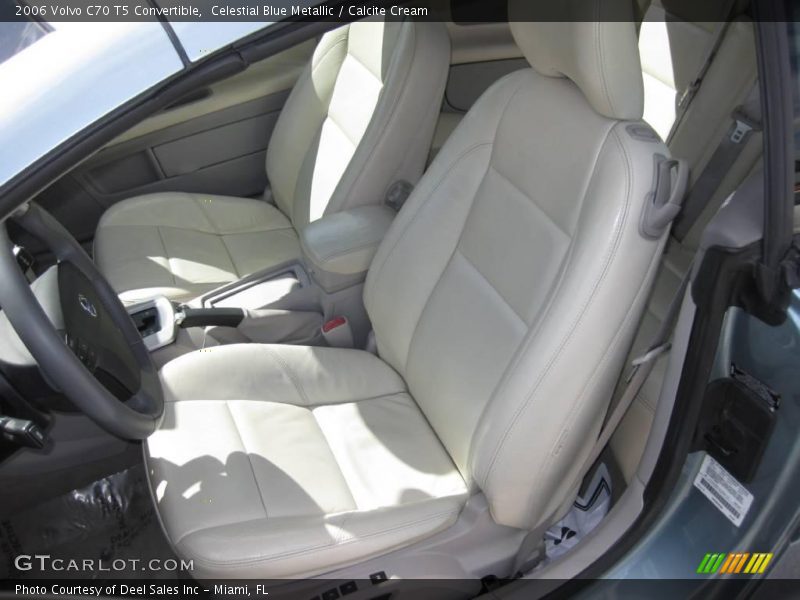 Celestial Blue Metallic / Calcite Cream 2006 Volvo C70 T5 Convertible