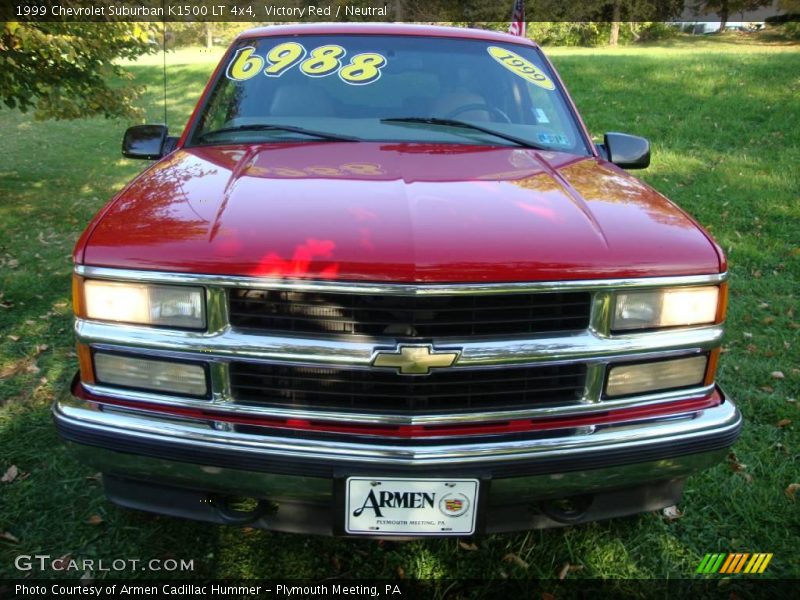 Victory Red / Neutral 1999 Chevrolet Suburban K1500 LT 4x4