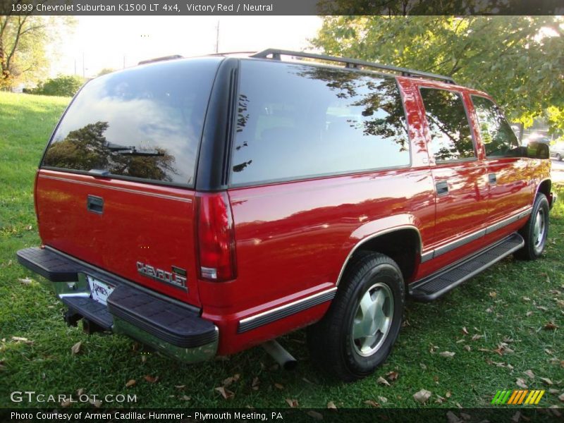 Victory Red / Neutral 1999 Chevrolet Suburban K1500 LT 4x4