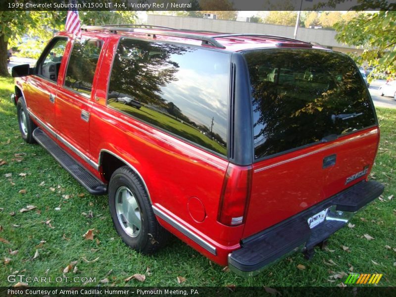 Victory Red / Neutral 1999 Chevrolet Suburban K1500 LT 4x4