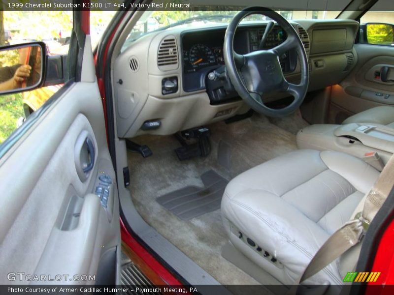 Victory Red / Neutral 1999 Chevrolet Suburban K1500 LT 4x4