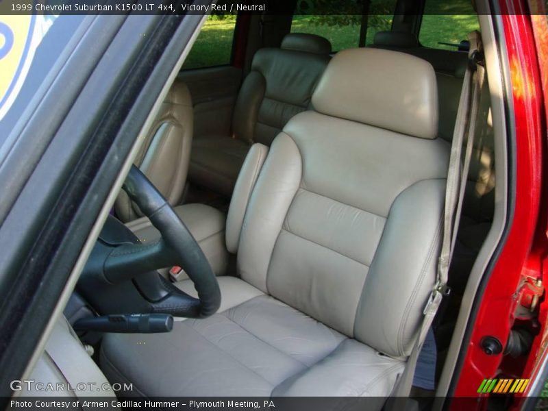 Victory Red / Neutral 1999 Chevrolet Suburban K1500 LT 4x4