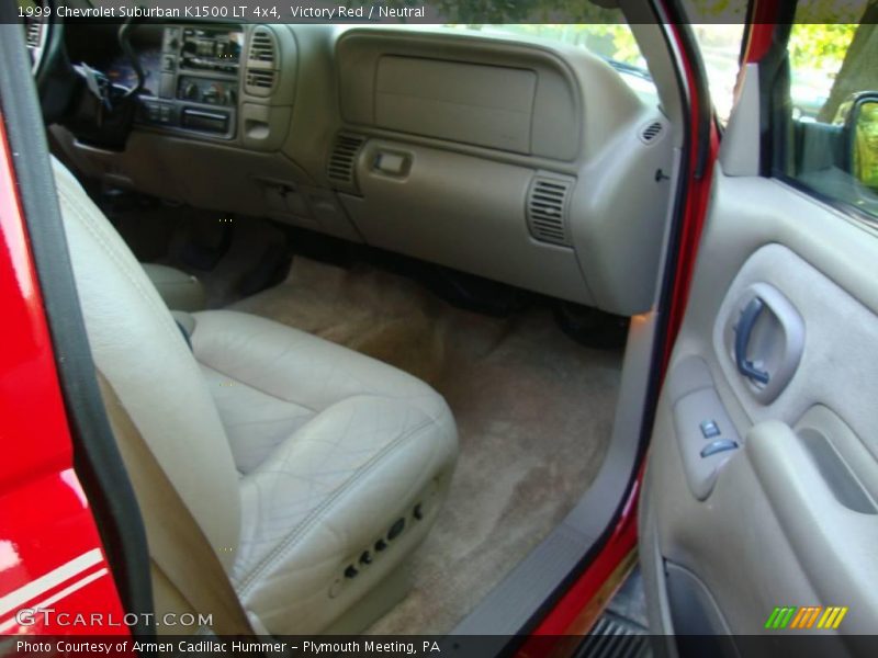 Victory Red / Neutral 1999 Chevrolet Suburban K1500 LT 4x4