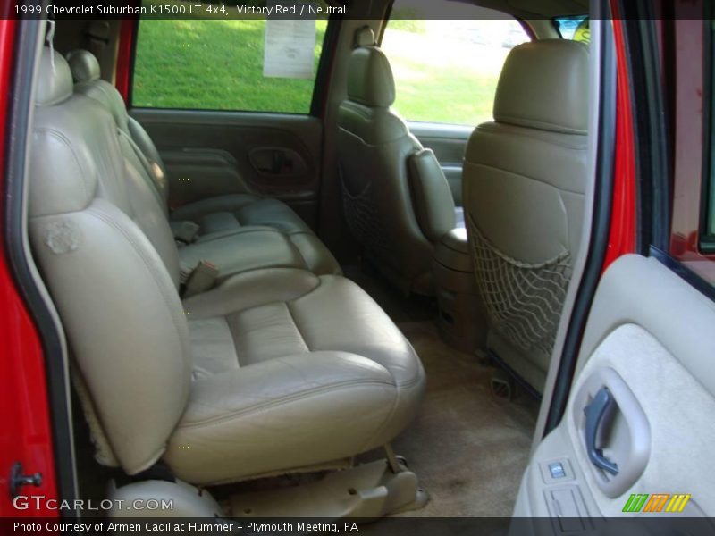 Victory Red / Neutral 1999 Chevrolet Suburban K1500 LT 4x4