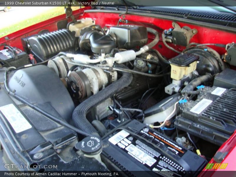 Victory Red / Neutral 1999 Chevrolet Suburban K1500 LT 4x4