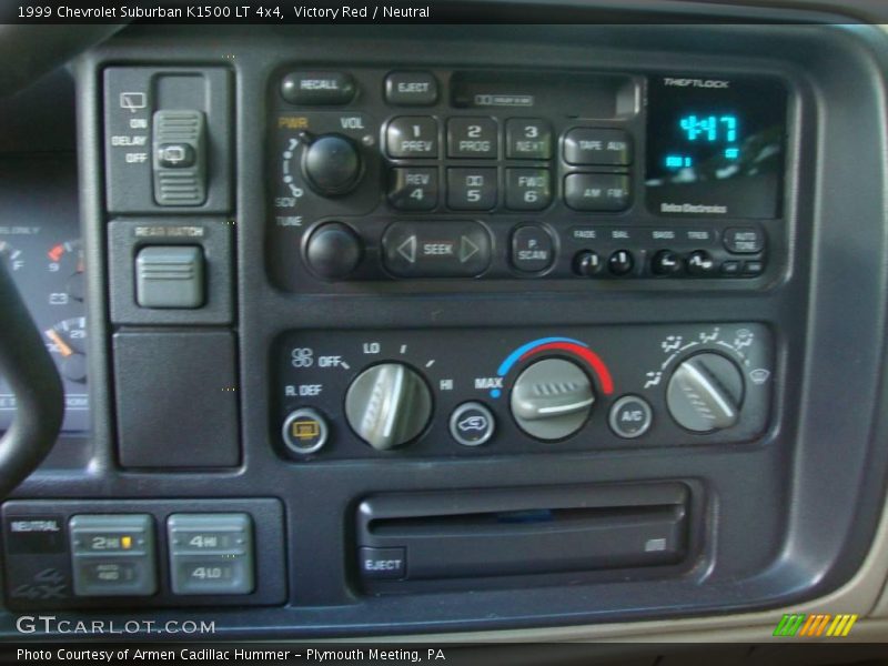 Victory Red / Neutral 1999 Chevrolet Suburban K1500 LT 4x4