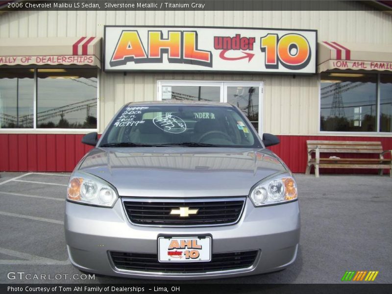 Silverstone Metallic / Titanium Gray 2006 Chevrolet Malibu LS Sedan