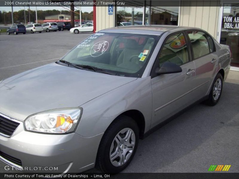 Silverstone Metallic / Titanium Gray 2006 Chevrolet Malibu LS Sedan