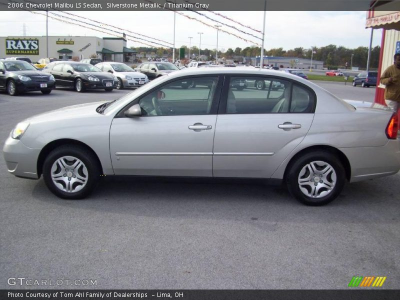 Silverstone Metallic / Titanium Gray 2006 Chevrolet Malibu LS Sedan