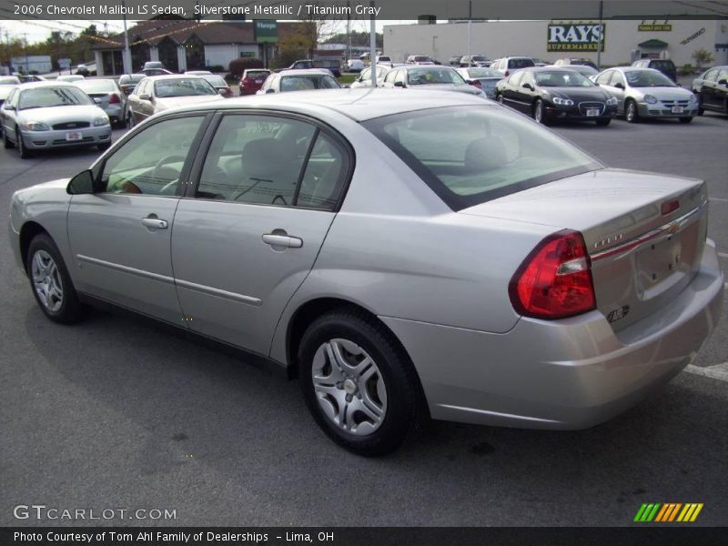 Silverstone Metallic / Titanium Gray 2006 Chevrolet Malibu LS Sedan