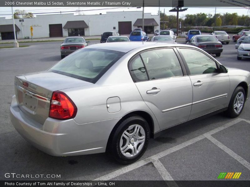 Silverstone Metallic / Titanium Gray 2006 Chevrolet Malibu LS Sedan
