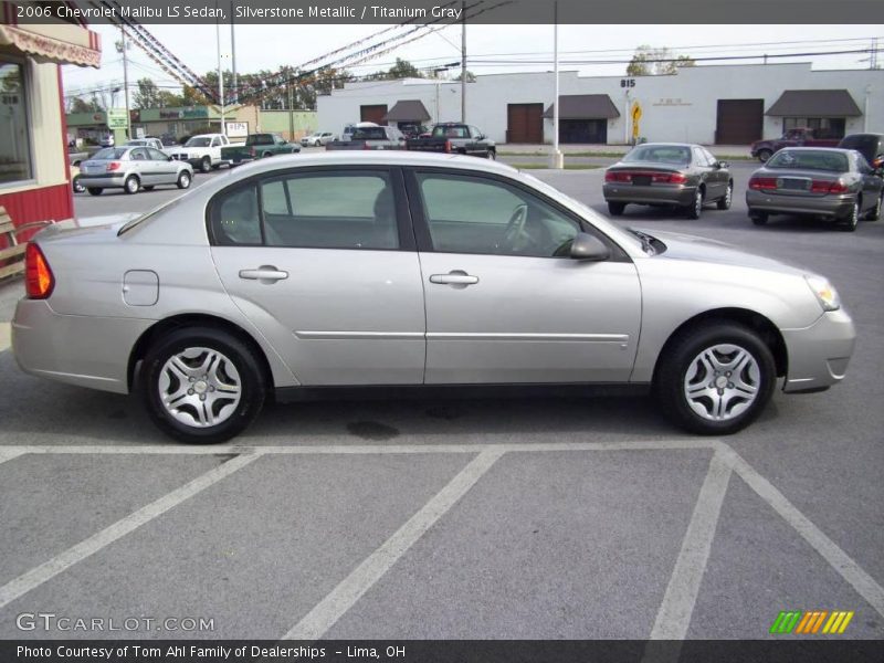 Silverstone Metallic / Titanium Gray 2006 Chevrolet Malibu LS Sedan