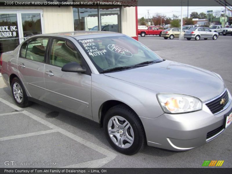 Silverstone Metallic / Titanium Gray 2006 Chevrolet Malibu LS Sedan