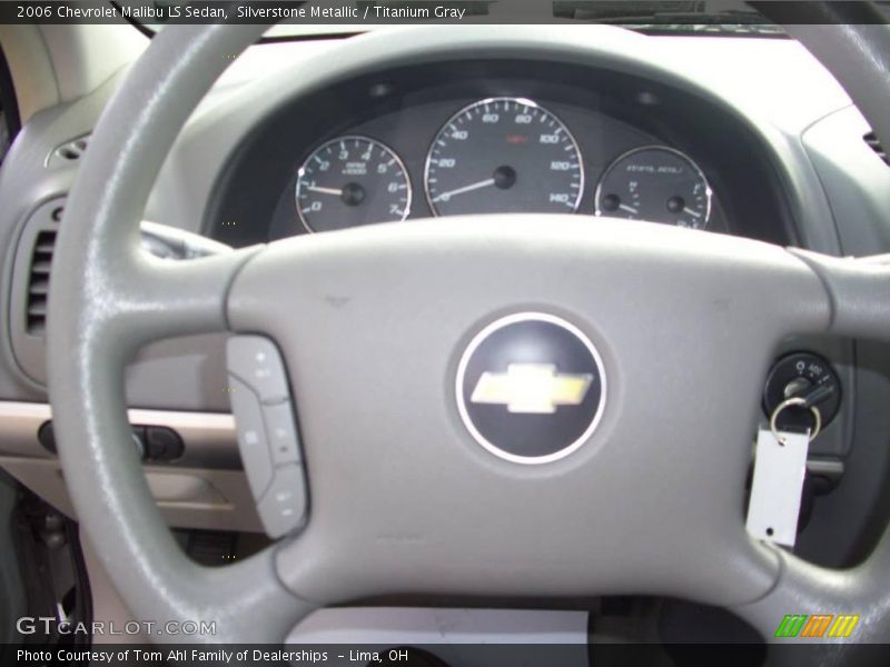 Silverstone Metallic / Titanium Gray 2006 Chevrolet Malibu LS Sedan