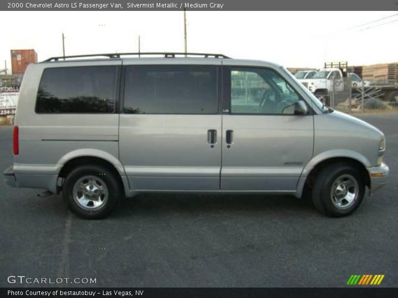 Silvermist Metallic / Medium Gray 2000 Chevrolet Astro LS Passenger Van
