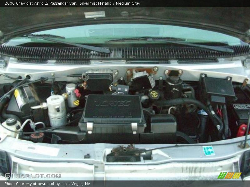 Silvermist Metallic / Medium Gray 2000 Chevrolet Astro LS Passenger Van