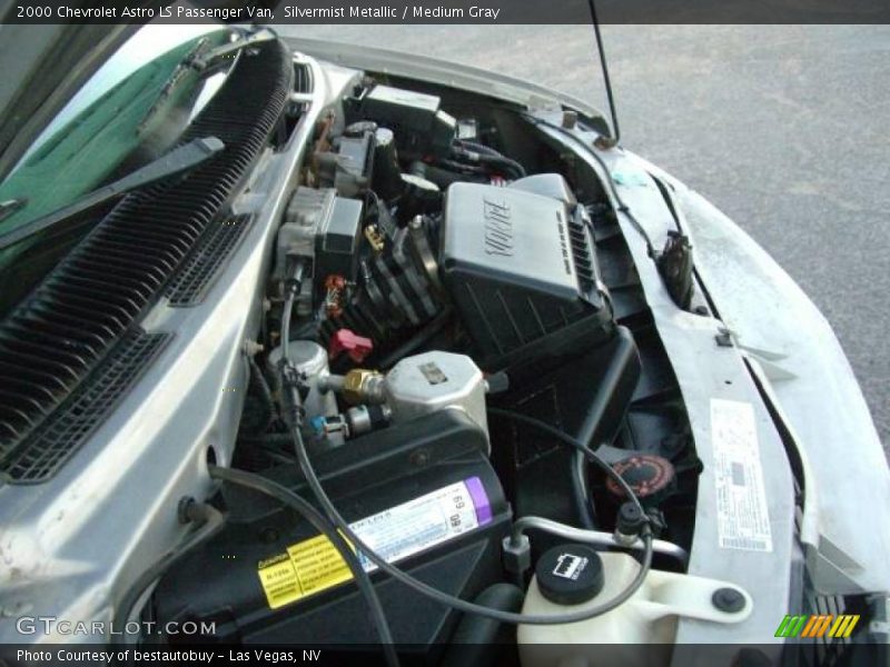 Silvermist Metallic / Medium Gray 2000 Chevrolet Astro LS Passenger Van