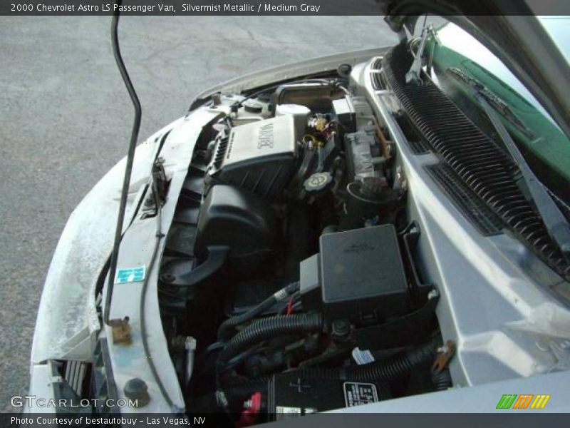 Silvermist Metallic / Medium Gray 2000 Chevrolet Astro LS Passenger Van