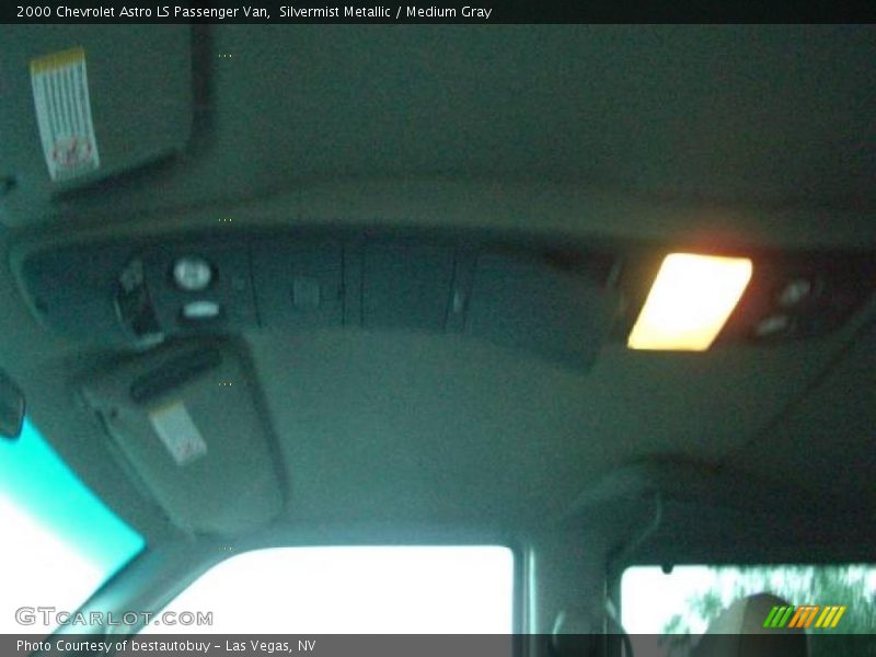 Silvermist Metallic / Medium Gray 2000 Chevrolet Astro LS Passenger Van