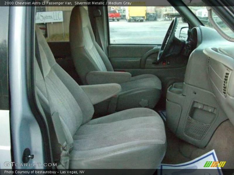 Silvermist Metallic / Medium Gray 2000 Chevrolet Astro LS Passenger Van