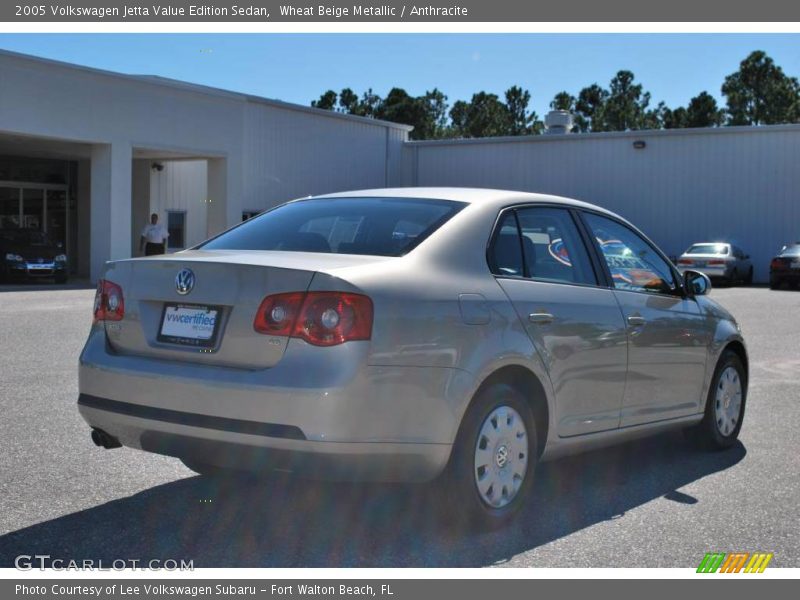 Wheat Beige Metallic / Anthracite 2005 Volkswagen Jetta Value Edition Sedan