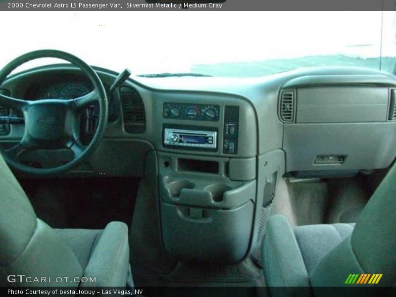 Silvermist Metallic / Medium Gray 2000 Chevrolet Astro LS Passenger Van