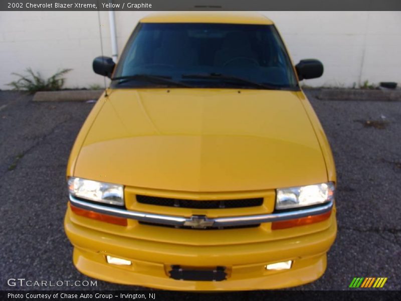 Yellow / Graphite 2002 Chevrolet Blazer Xtreme