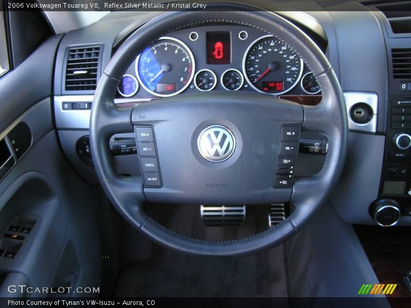 Reflex Silver Metallic / Kristal Grey 2006 Volkswagen Touareg V8