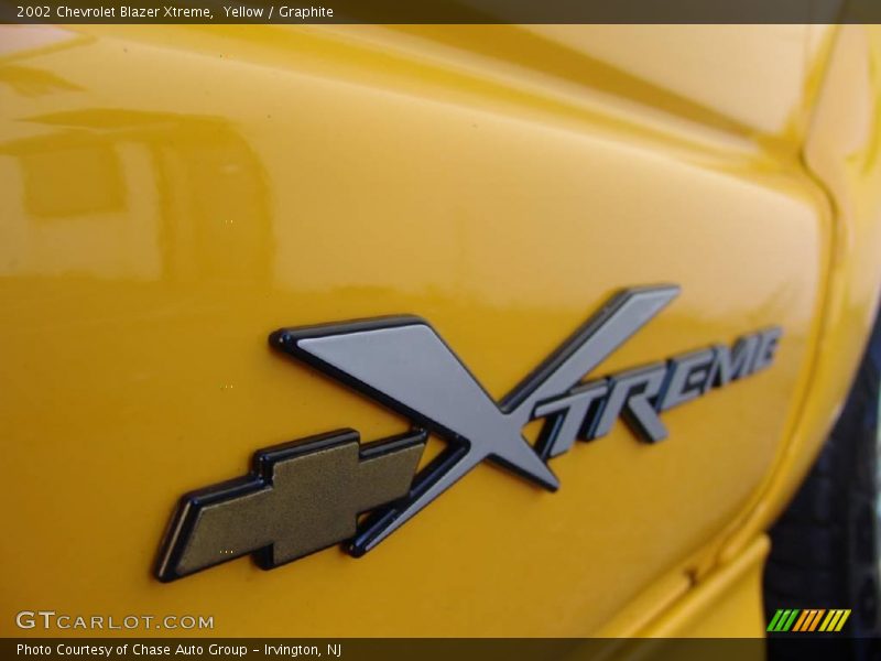 Yellow / Graphite 2002 Chevrolet Blazer Xtreme