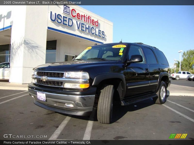 Black / Gray/Dark Charcoal 2005 Chevrolet Tahoe LT