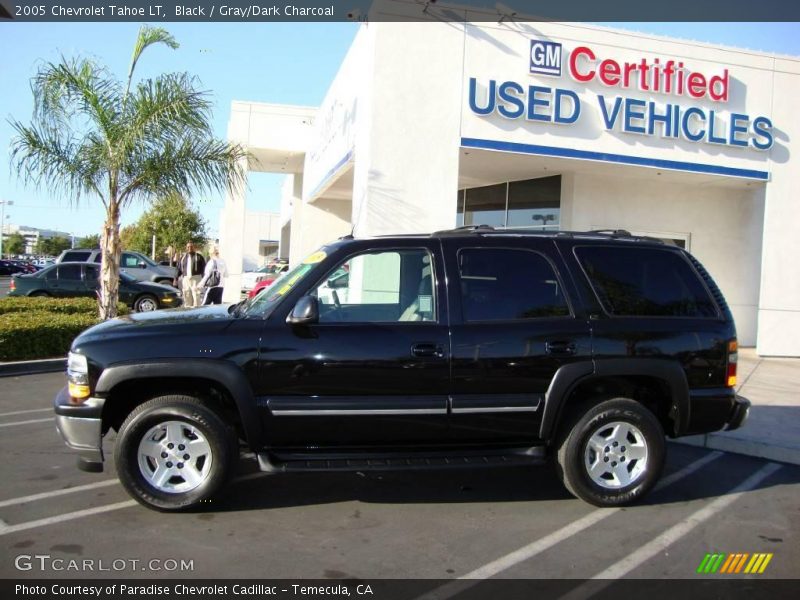 Black / Gray/Dark Charcoal 2005 Chevrolet Tahoe LT