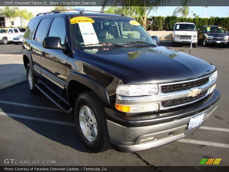 Black / Gray/Dark Charcoal 2005 Chevrolet Tahoe LT
