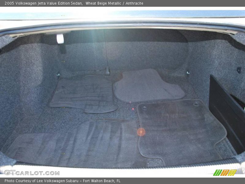 Wheat Beige Metallic / Anthracite 2005 Volkswagen Jetta Value Edition Sedan