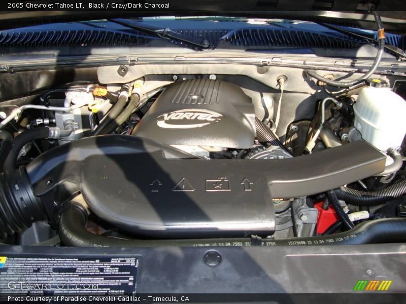 Black / Gray/Dark Charcoal 2005 Chevrolet Tahoe LT