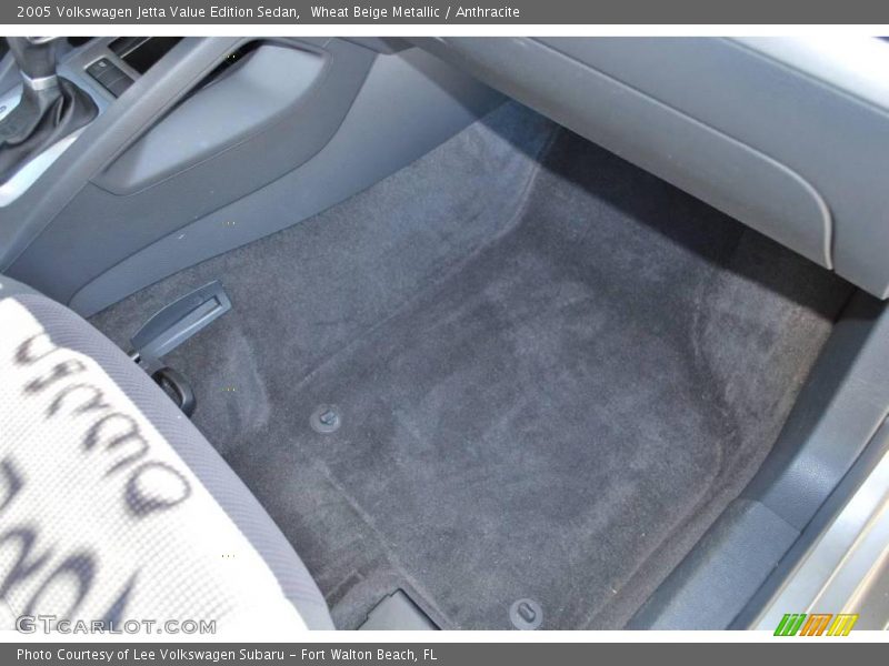 Wheat Beige Metallic / Anthracite 2005 Volkswagen Jetta Value Edition Sedan
