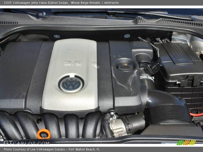 Wheat Beige Metallic / Anthracite 2005 Volkswagen Jetta Value Edition Sedan