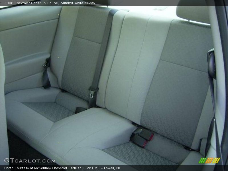 Summit White / Gray 2008 Chevrolet Cobalt LS Coupe